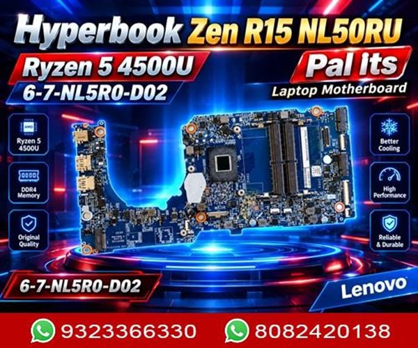 LENOVO-HYOERBOOK-ZEN-R15-NL50RU-LAPTOP-MOTHERBOARD